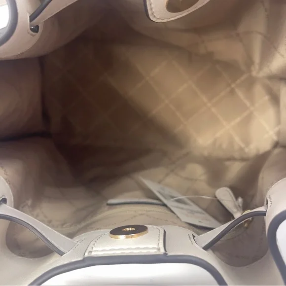 Michael Kors Mina Large & Wallet Light Cream Multi - Picture 6 of 14